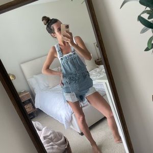 ❗️ SOLD ❗️ Denim Overall Shorts